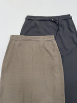 Momento Linen Long Skirt