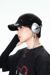 IKUTO X BLACKBLOND ダメージキャップ - ブラック