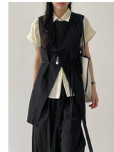 Raschel Nylon Slit Long Vest