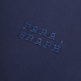PARAGRAPH トーナルエンブロイダリーTシャツ ネイビー