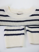 EN Casual Border Crop Knit (3color)