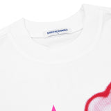 DirtyCoins グラフィティーポニープリントTシャツ ホワイト