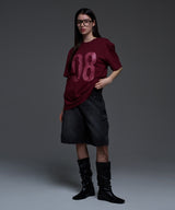 [NF] LIZARD BORN OVER TEE (BURGANDY)_F24QB290