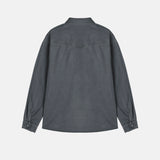スムッジ‐ウォッシュドコットンシャツ(5 Colors)