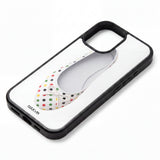 [Glass] colorful dot shoes case 