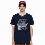 イッツ パーフェクト オーバーフィット リンガー Tシャツ(3color)