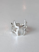 Twin Star Ring