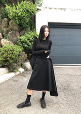 バックルレイヤースカート