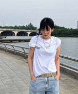 MM Symbol Logo T-Shirts in white