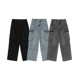 Monster Air Cargo Denim Pants 3C