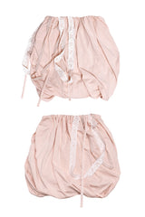 Lace Pumpkin Skirt (Salmon)