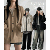 a keeper collar cotton jacket