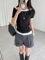 S/S モンド レイヤード トップス