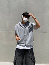 Hade Two Way Hooded Vest 2C