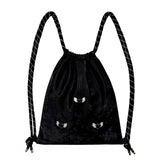 Heart Wings Gym Sack [Black]