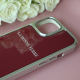 [MADE] LA BONNE TERRE SILVER EPOXY PHONE CASE
