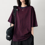 Boxy fit Coloring Thinline Short-sleeved T-shirt