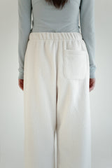 Dumble fleece pants, Cream