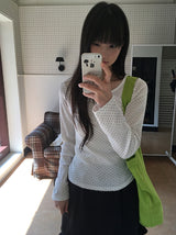Chiro Layered Dot Long Sleeve Tee