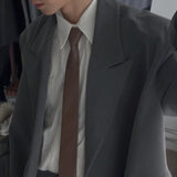 ASCLO Leather One Touch Tie (2color)