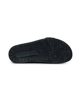 DirtyCoins レター モノグラム アリゾナ スライド ブラック