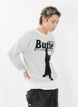 CAT BUTLER Knit Sweater (WHITE)