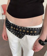 button strap belt