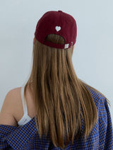 New jude logo cap burgundy