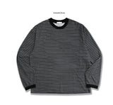 ヤタイボーダーオーバーフィット長袖Tシャツ