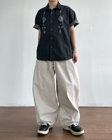 CHIMAYO デニム半袖シャツ