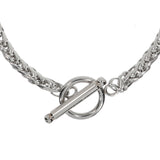 [2149] Toggle Circle Chain Bracelet