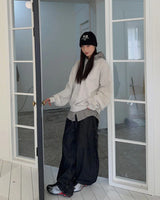 ウェインシャツ レイヤード スウェットシャツ