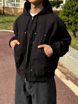 Cozycore Work Hood Zip-Up (No.727)
