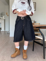 RAW BERMUDA JEANS