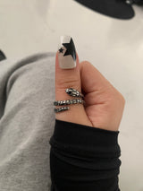 Coiled Snake Shape Ring