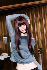 See-through layered T-shirt set