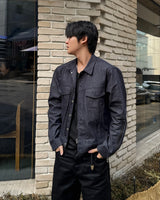 denim trucker jacket