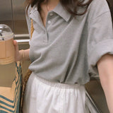 ミュートカラー半袖Tシャツ