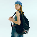 Funky Artist Pocket Basic Backpack _ Black
