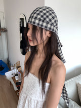 チェックヘアスカーフ(2C)