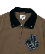 WASHED PATCHWORK JACKET BROWN(CV2EFUB931A)