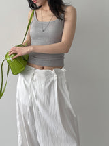 Aswell Back Slit Loose Fit Shirt