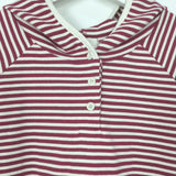Willy Stripe Hoodie Short Sleeve (3color)