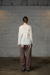FAIRY WOOL LONG SLEEVE / IVORY