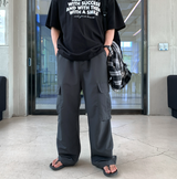 Kuiper Cargo Wide String Banding Pants