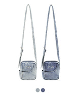 ODDシグネチャーデニムミニクロスバッグ / ODD Signature Denim Mini Cross Bag