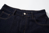 Leni Alphabet Stitch Denim Pants