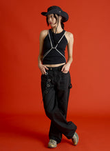 Love Safari Hat (black)