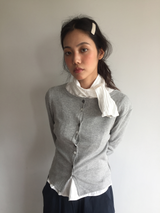 Chlory Flower Button Cardigan (4color)