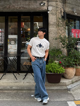Ber balloon denim pants